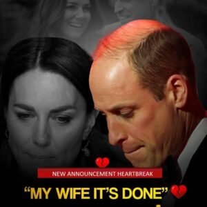 Prince William talks about Kate Middleton’s health with a sad face