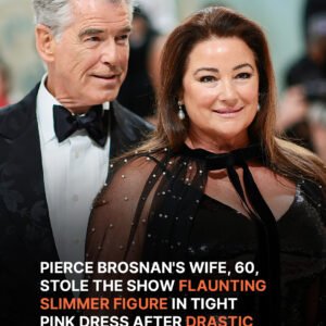 Pierce Brosnan’s ‘Ageless’ Wife Draws Attention Flaunting Her Curves in Figure-Hugging Pink Dress