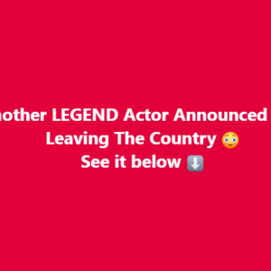 Farewell To The Legend Actor – Look Where He’s Heading